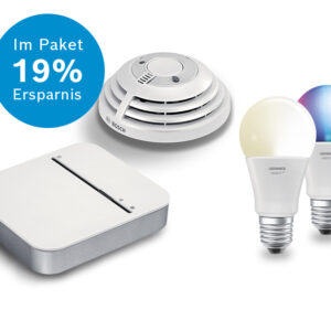 Bosch & Ledvance Smoke Alarm Set Starter Kit