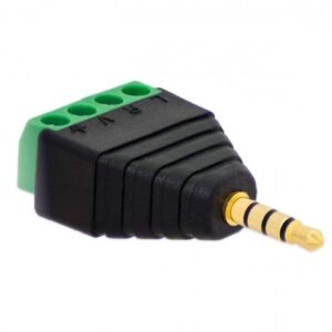 Adapter: jack 3.5mm to 4x terminal