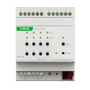 Heating Actuator with Triac, 6-Fold (with KNX Secure)