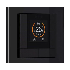 KNX Multi-function Panel with LCD, 55mm (with KNX Secure)