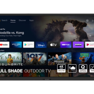 NEW - 55" Veranda 3 Series - Smart Outdoor TV - Full-Shade - 4K UHD HDR