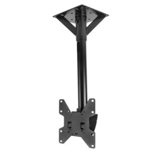 SunBriteTV Ceiling Tilt Mount for 37" - 80" Large Outdoor TVs (Black) - SB-CM-T-L-BL