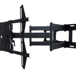Outdoor Weatherproof Fixed Mount for 23" - 43" TV Screens & Displays - SB-WM-F-M-BL (Black)