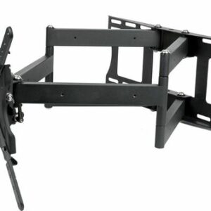 Outdoor Weatherproof Fixed Mount for 37" - 80" TV Screens & Displays - SB-WM-F-L-BL (Black)