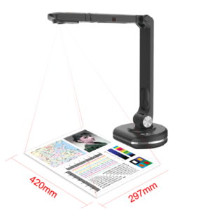 Document Camera | 4K | USB Connection | Foldable | LED Lights