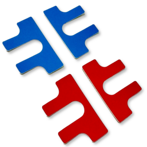 Front labels for 19-inch devices