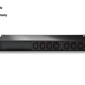 8-fold switched and outlet-metered PDU