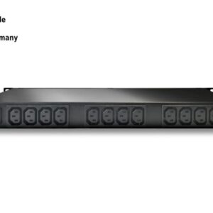 12-fold switched and outlet-metered PDU