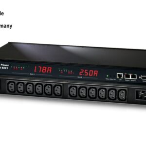 2x 6-fold switched and metered PDU