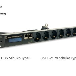 7-fold metered PDU