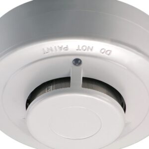 Optical smoke detector for devices with industrial clamp