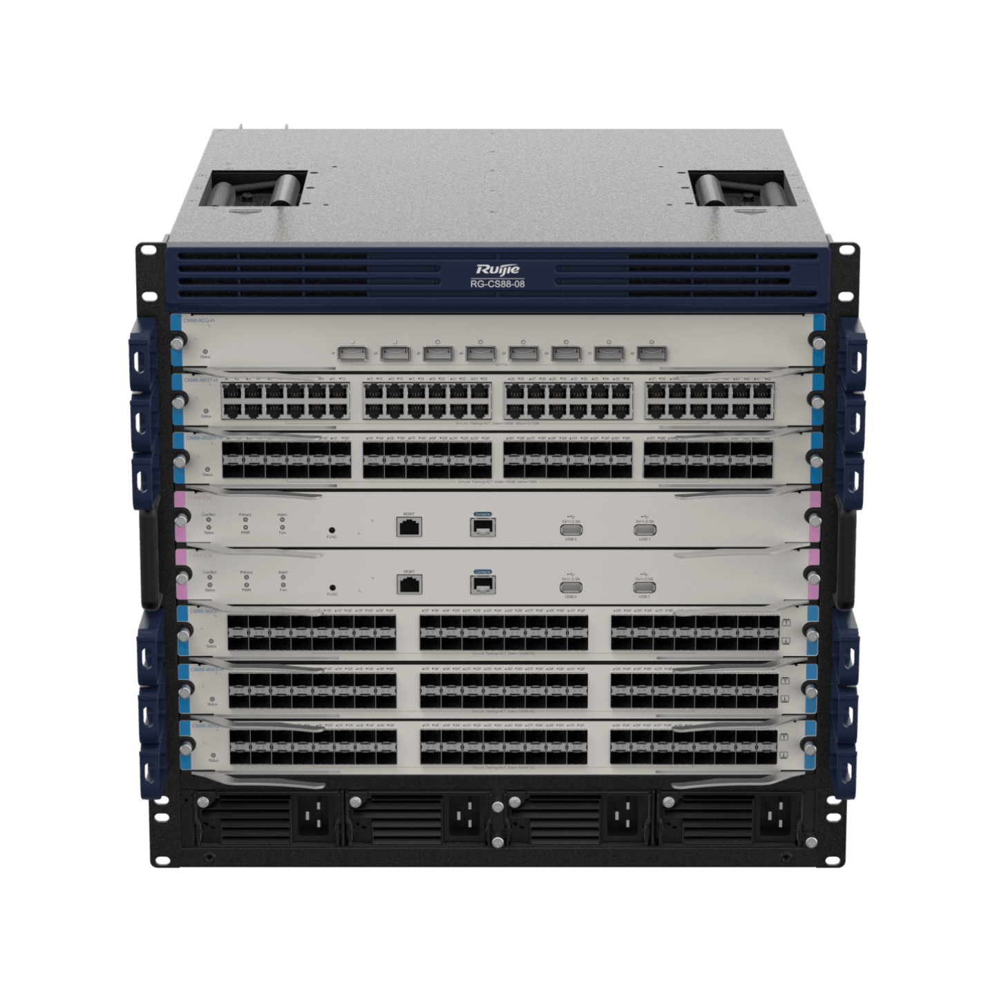 RG-CS88-08 Ruijie 10 RU Modular High-Performance Core Switch with Cloud Management